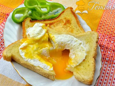 Закуска за 10 минути – Яйце във филийка