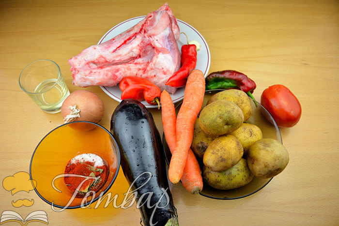 Готвар, рецепта, рецепти, готвене, продукти - Печен свински джолан със зеленчуков гювеч